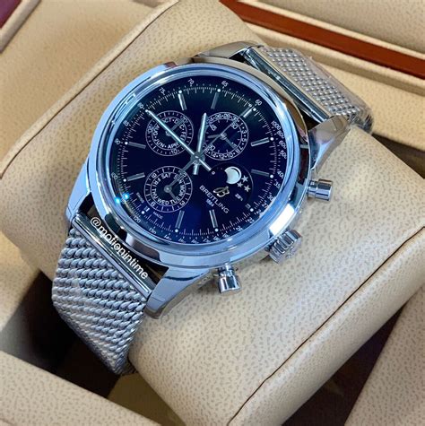 pre owned breitling transocean chronograph|breitling transocean chronograph perpetual calendar.